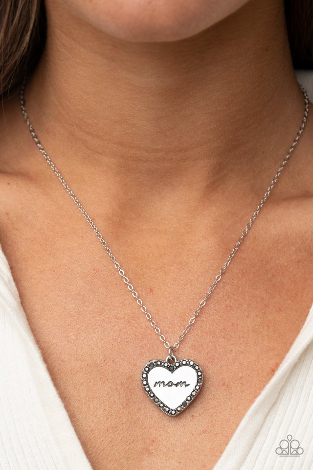 ​The Real Boss - Silver - Paparazzi Necklace Image