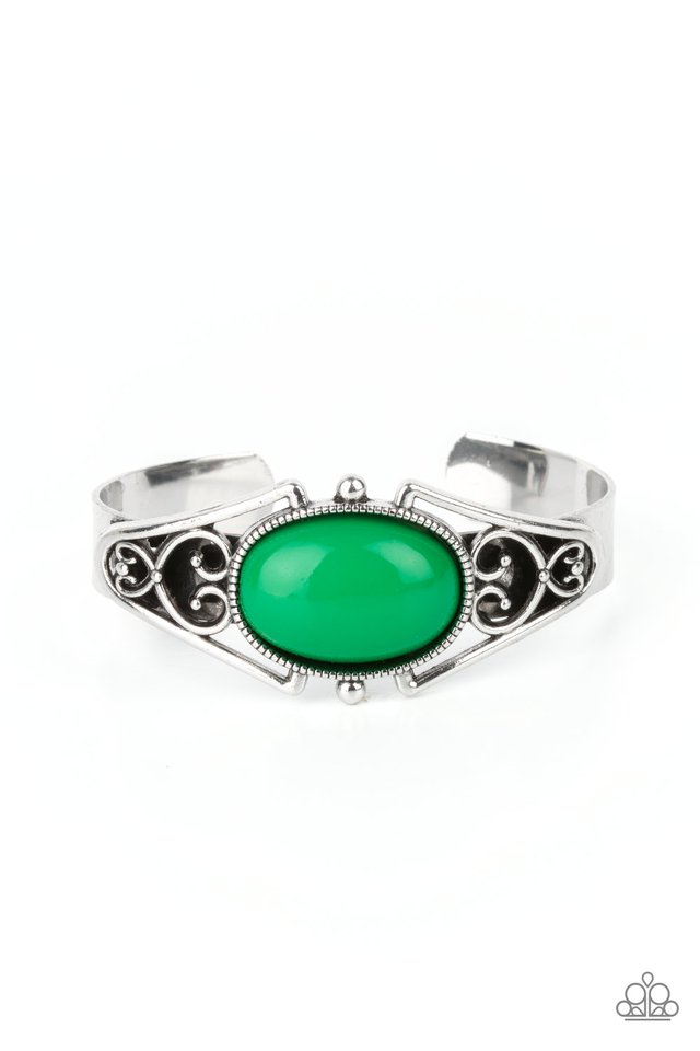 Springtime Trendsetter - Green - Paparazzi Bracelet Image
