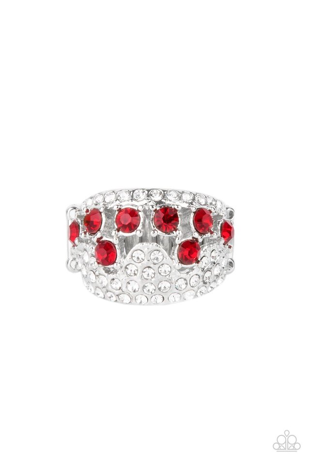 Imperial Incandescence - Red - Paparazzi Ring Image