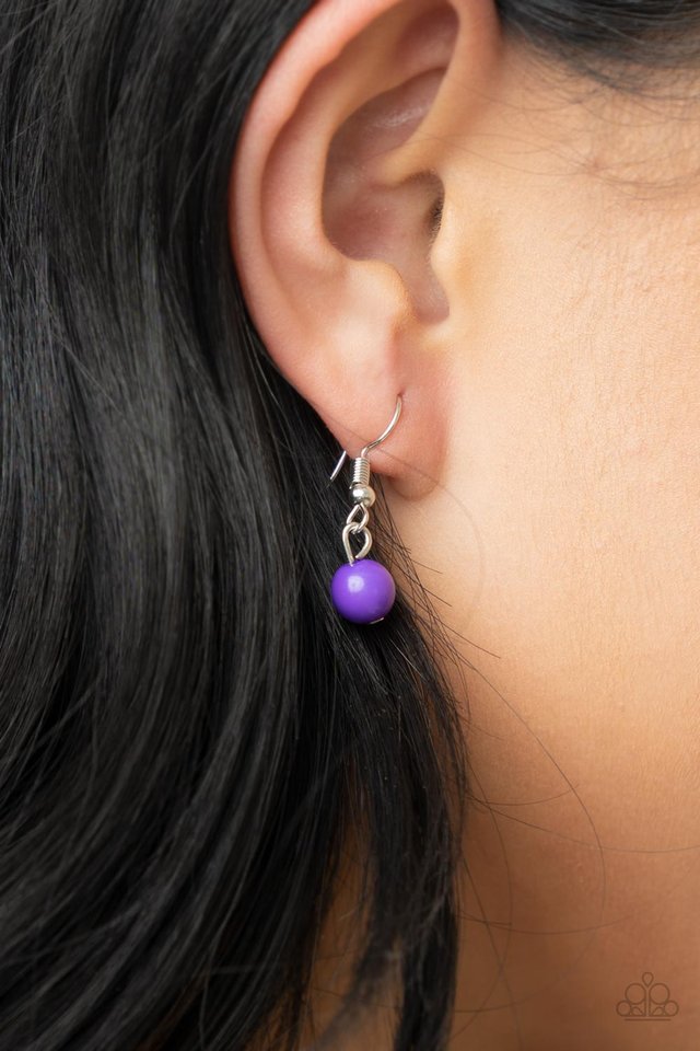 ​Prismatically POP-tastic - Purple - Paparazzi Necklace Image