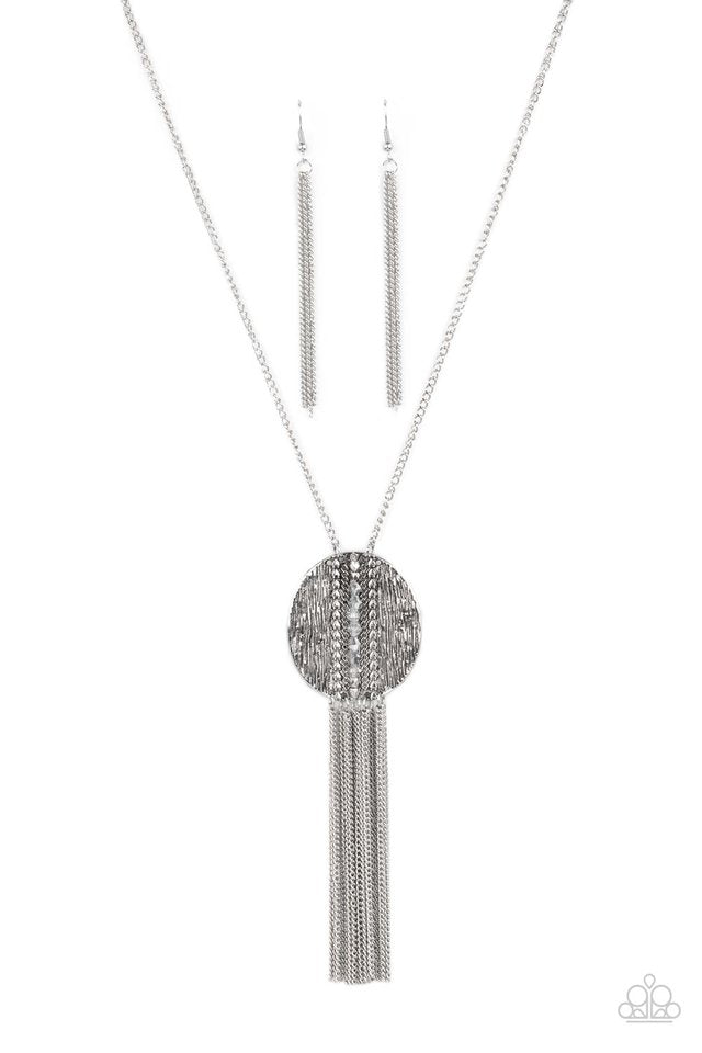 Radical Refinery - Silver - Paparazzi Necklace Image