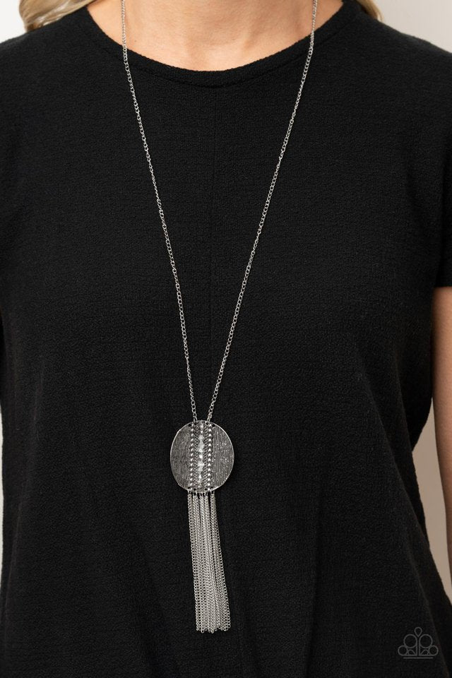Radical Refinery - Silver - Paparazzi Necklace Image