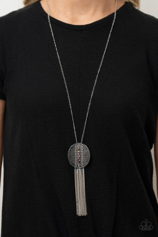 ​Radical Refinery - Red - Paparazzi Necklace Image