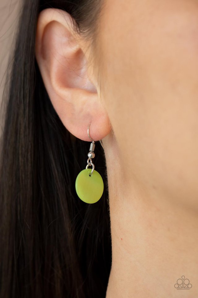 ​Seashore Spa - Green - Paparazzi Necklace Image
