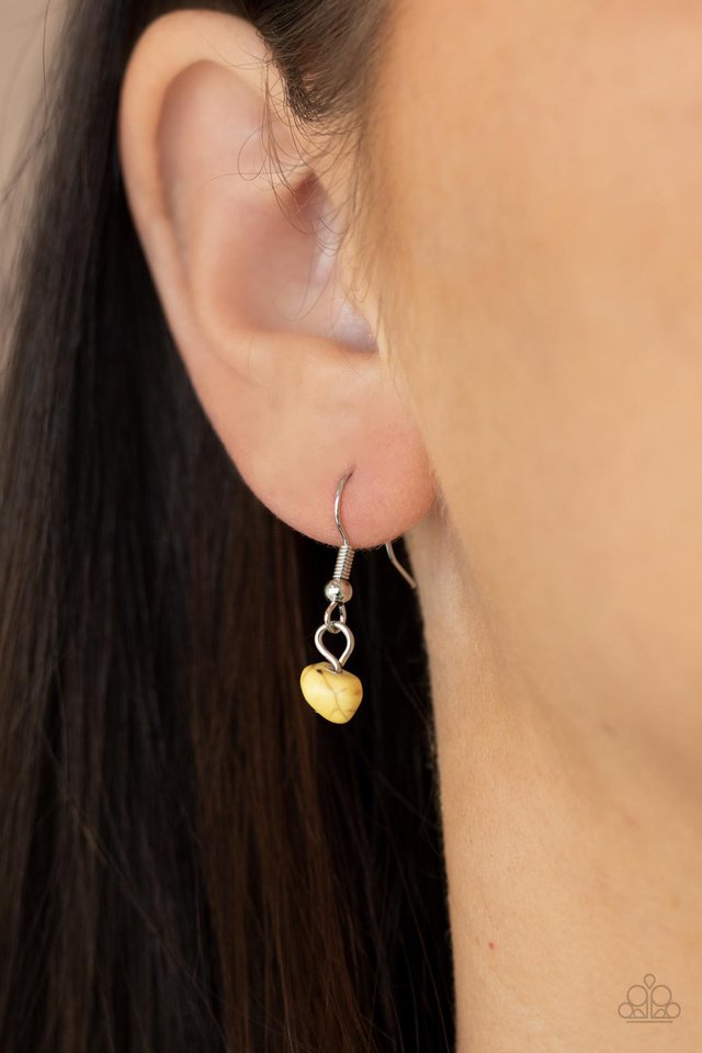 Plains Paradise - Yellow - Paparazzi Necklace Image