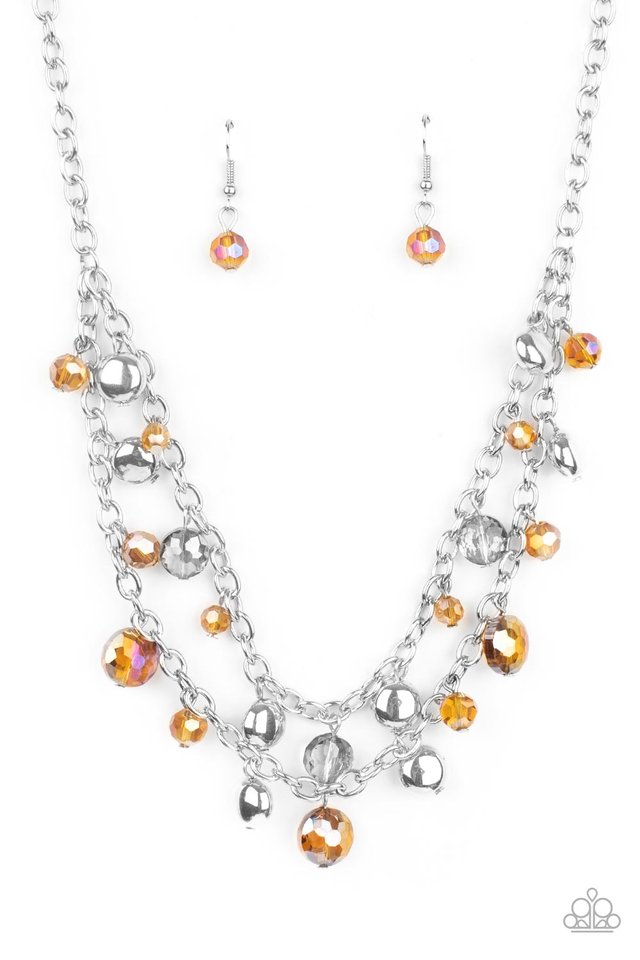 ​Ethereally Ensconced - Brown - Paparazzi Necklace Image