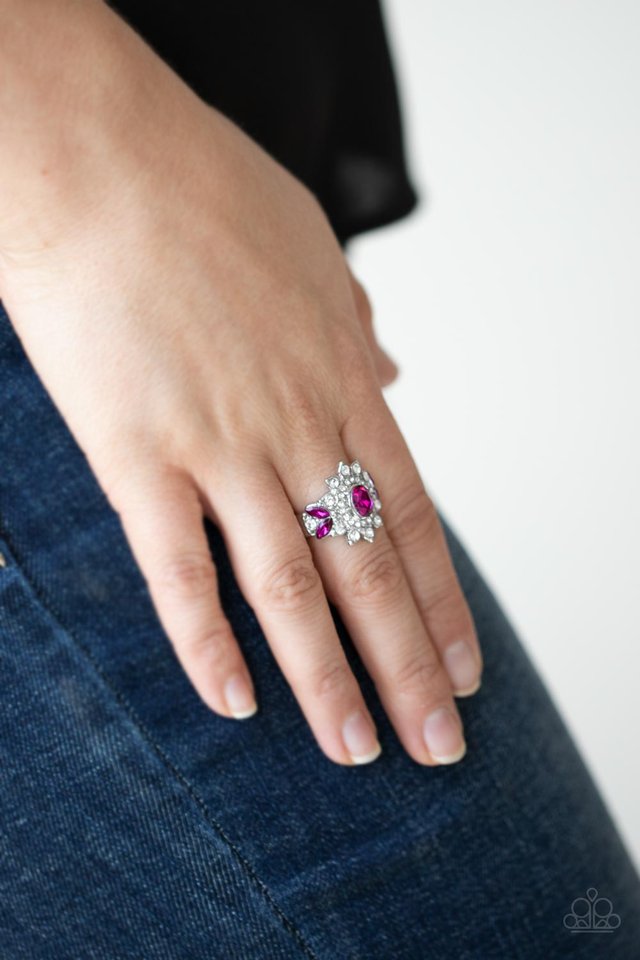 The Princess and The FROND - Pink - Paparazzi Ring Image