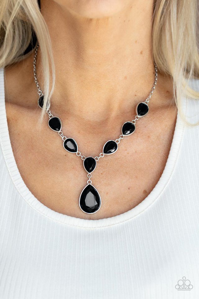 Party Paradise - Black - Paparazzi Necklace Image