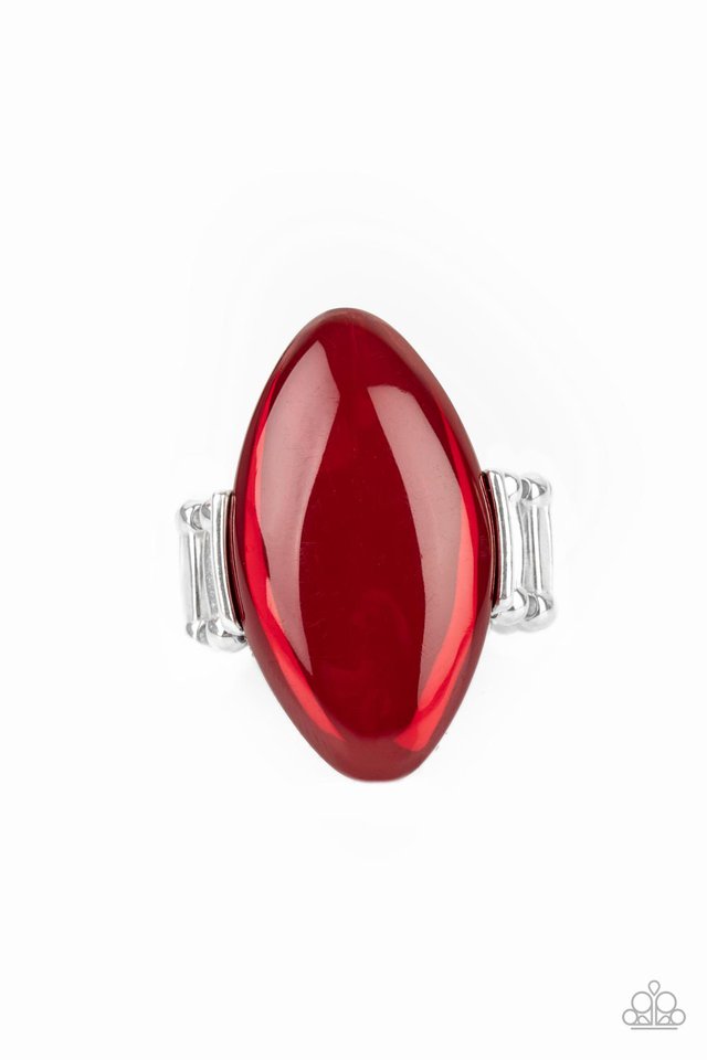 Opal Odyssey - Red - Paparazzi Ring Image