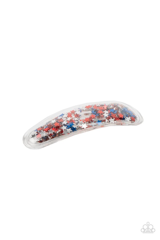 Oh, My Stars and Stripes - Multi - Paparazzi Hair Accessories Image