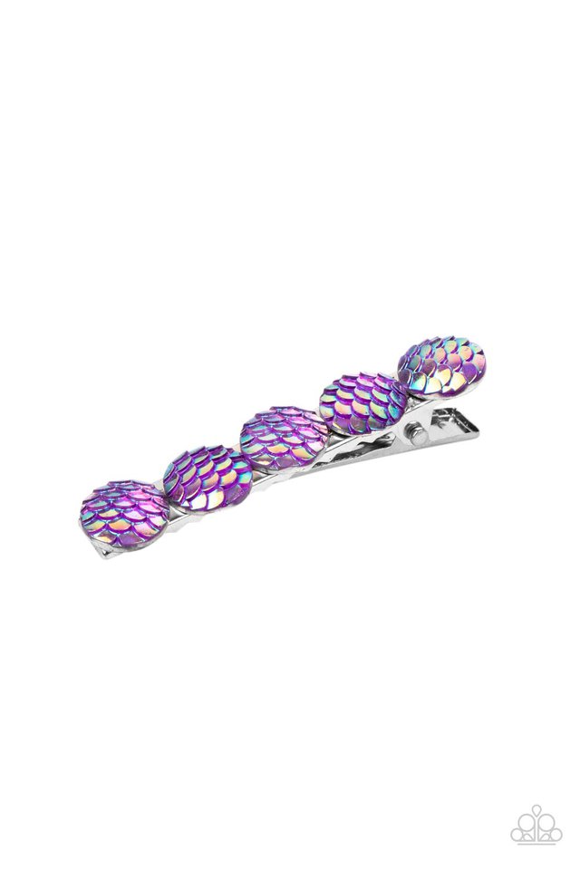 Mesmerizingly Mermaid - Purple - Paparazzi Hair Accessories Image