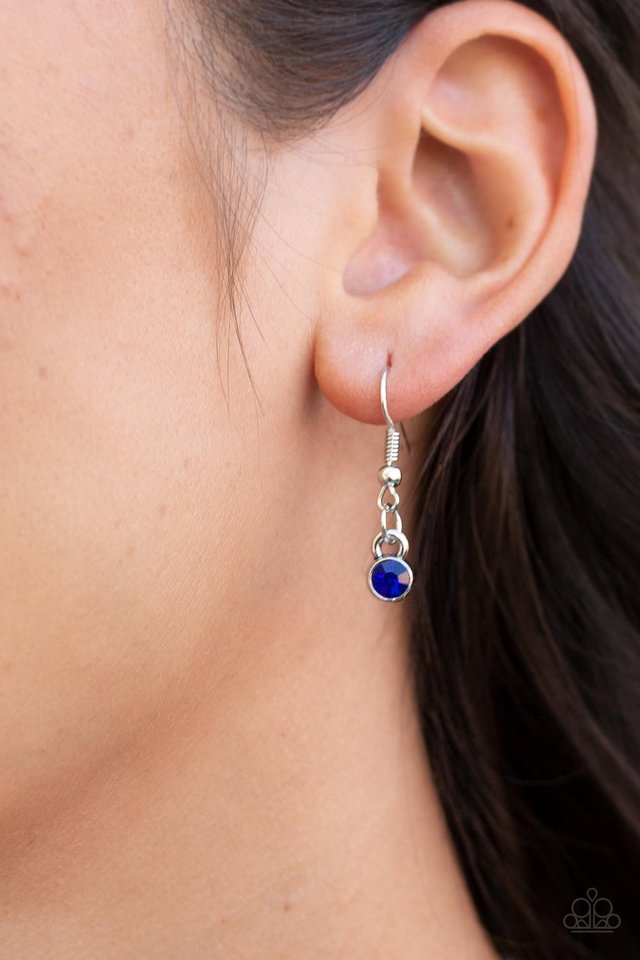 ​Star-Spangled Sass - Blue - Paparazzi Necklace Image