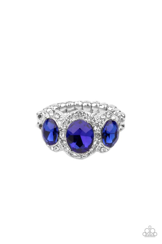 Royal Residence - Blue - Paparazzi Ring Image