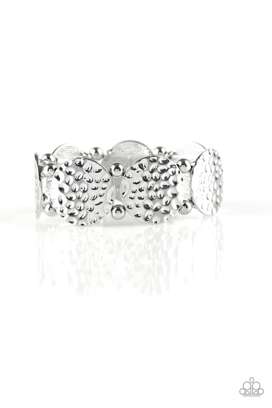 Paparazzi Bracelet ~ GLISTEN and Learn - Silver
