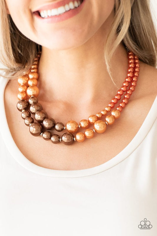 Paparazzi Necklace ~ The More The Modest - Multi
