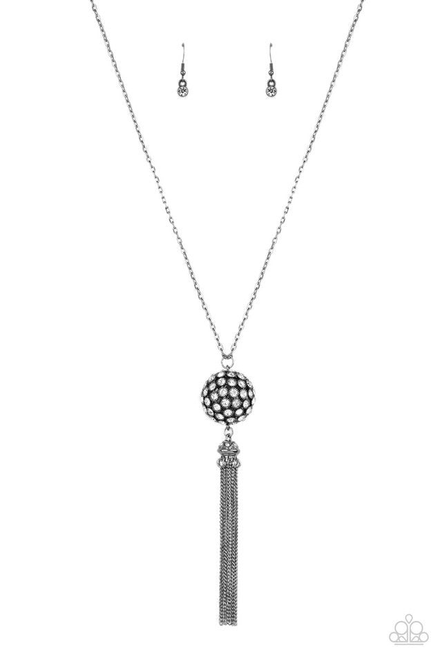 Rhinestone Revolution - Black - Paparazzi Necklace Image