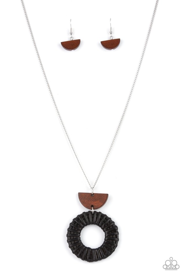 Homespun Stylist - Black - Paparazzi Necklace Image