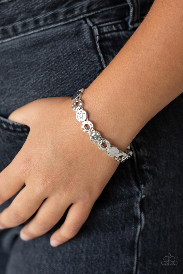 Metro Metalsmith - Silver - Paparazzi Bracelet Image
