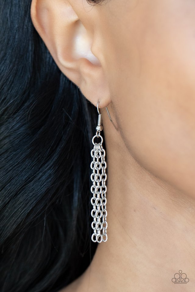 A WOODWORK In Progress - Orange - Paparazzi Necklace Image