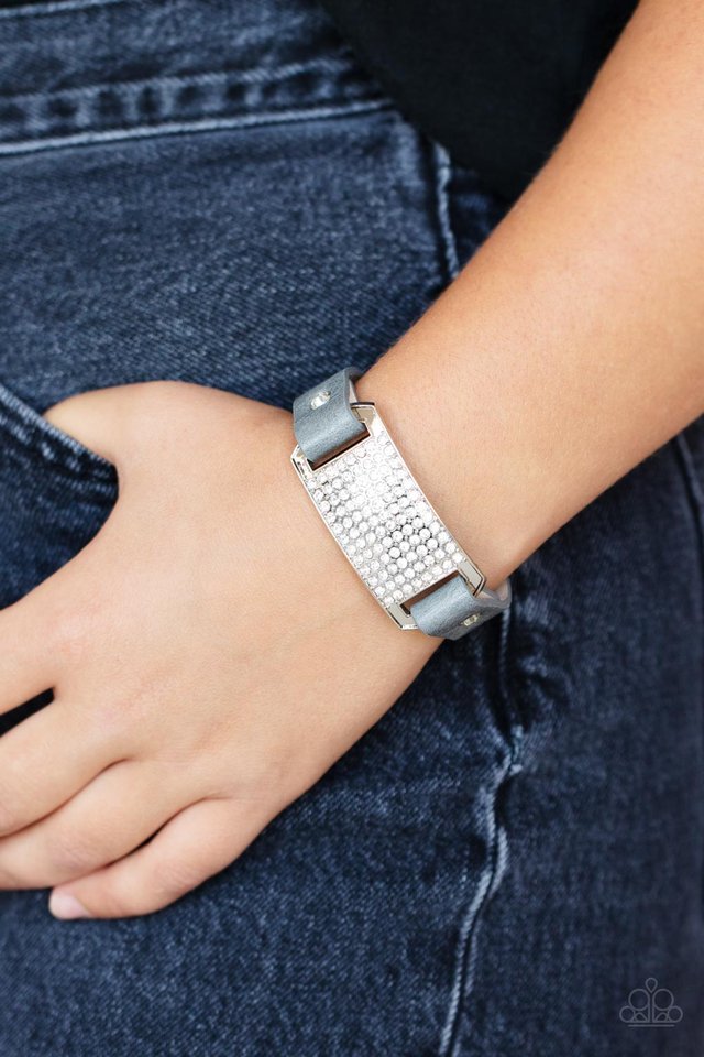 Urban Rivalry - Silver - Paparazzi Bracelet Image