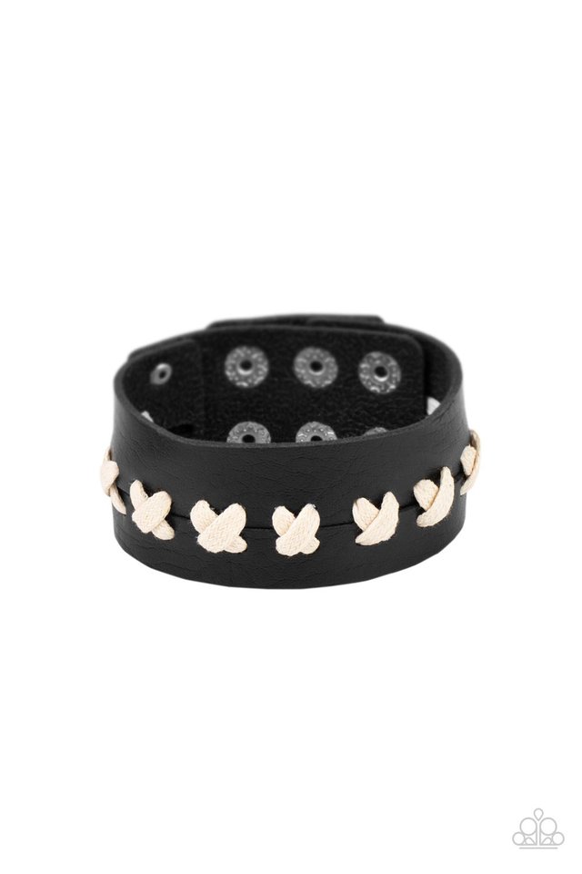 ​Metro Mustang - Black - Paparazzi Bracelet Image