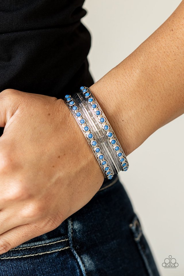 ​Costa Rica Retreat - Blue - Paparazzi Bracelet Image