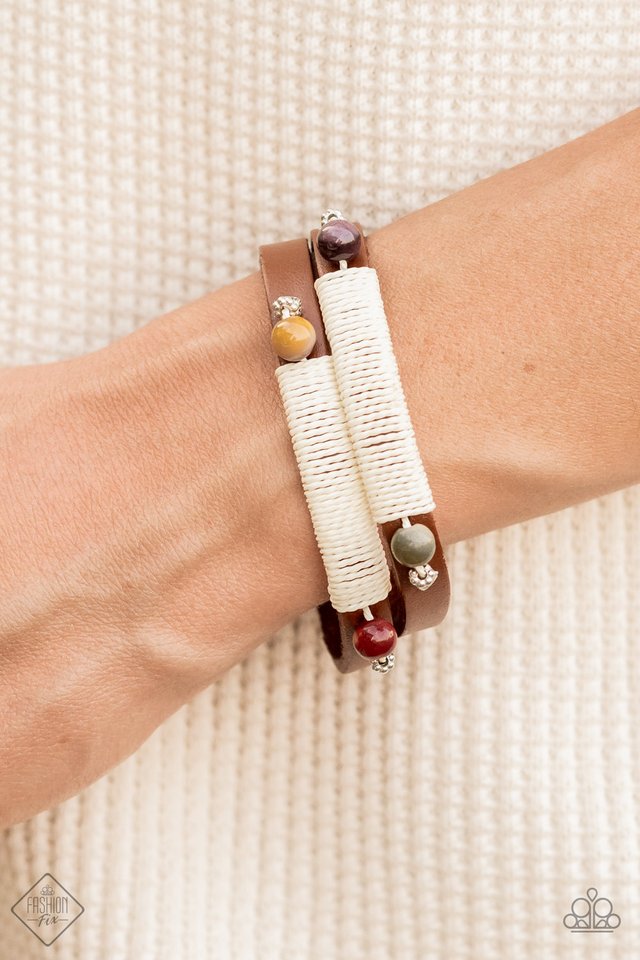 And ZEN Some - Multi - Paparazzi Bracelet Image