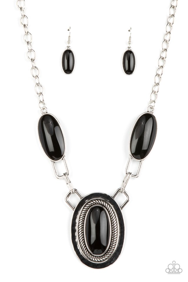 ​Count to TENACIOUS - Black - Paparazzi Necklace Image