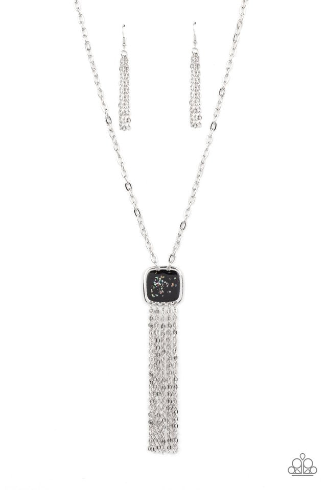 Seaside Season - Black - Paparazzi Necklace Image