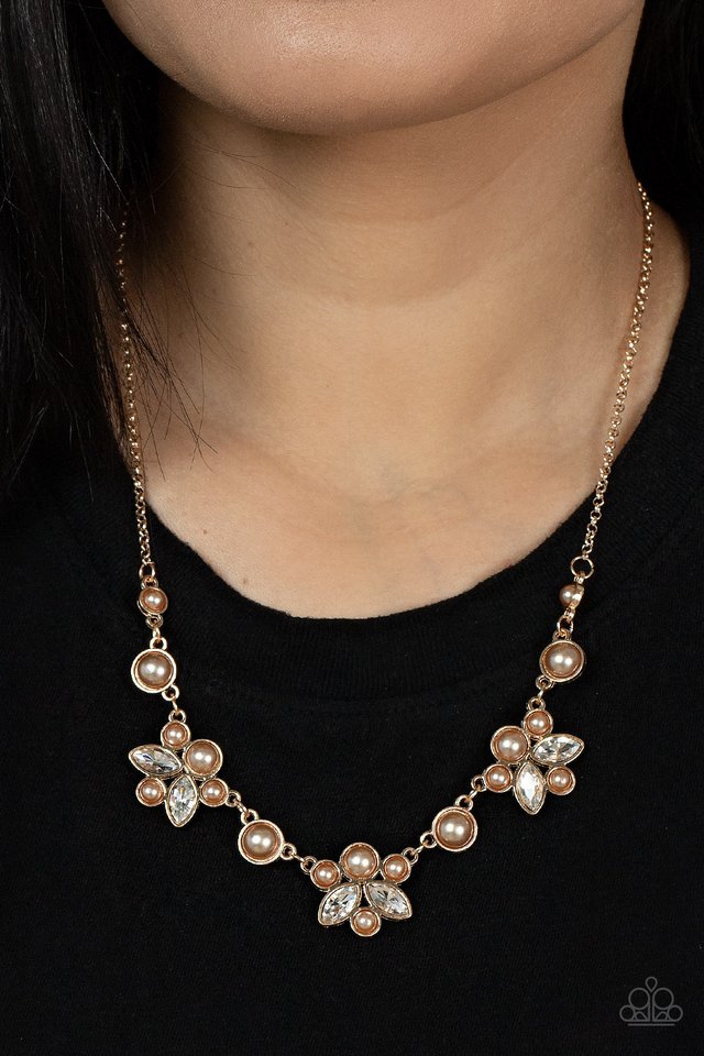 Royally Ever After - Brown - Paparazzi Necklace Image