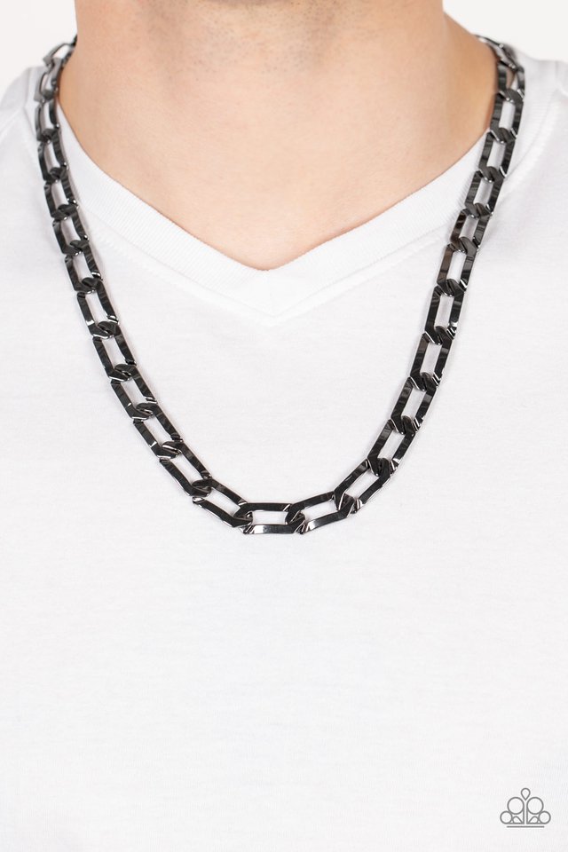 Full-Court Press - Black - Paparazzi Necklace Image