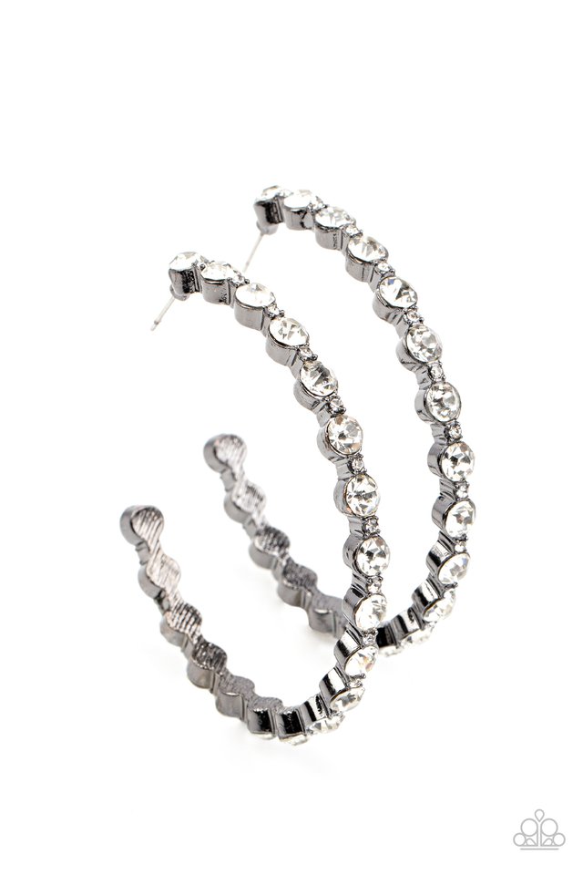 Royal Reveler - Black - Paparazzi Earring Image
