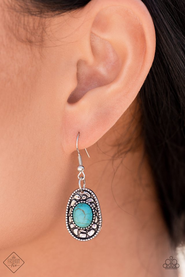 ​Albuquerque Artisan - Blue - Paparazzi Necklace Image