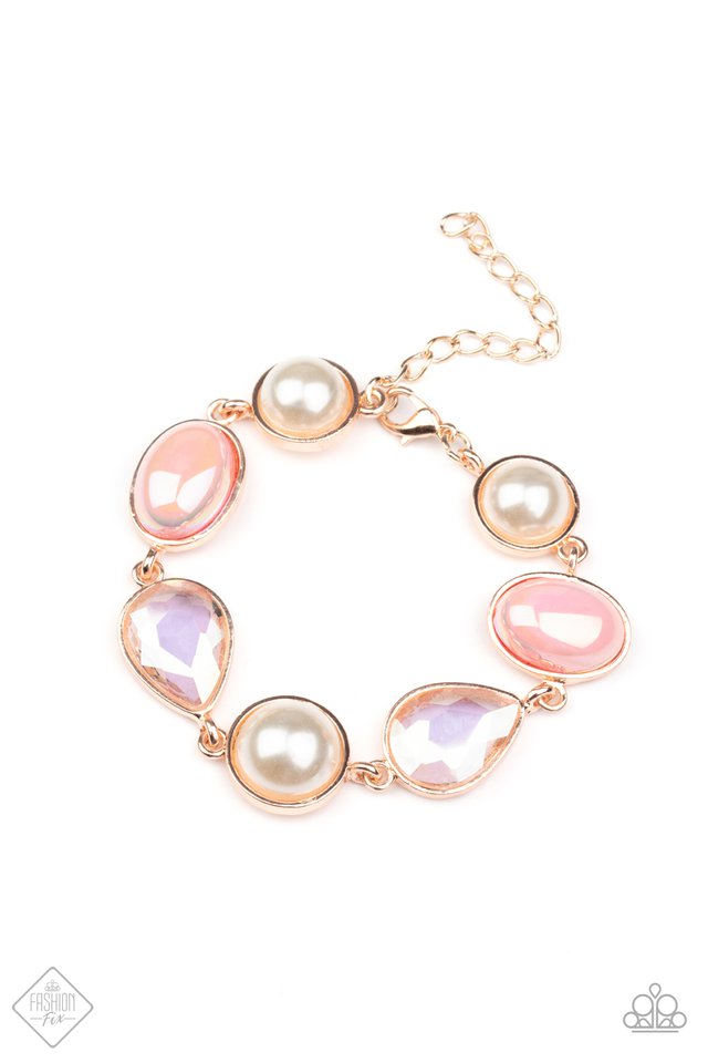 Nostalgically Nautical - Rose Gold - Paparazzi Bracelet Image