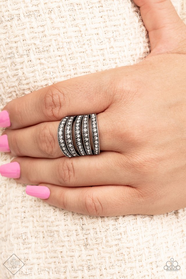Empirical Sparkle - White - Paparazzi Ring Image