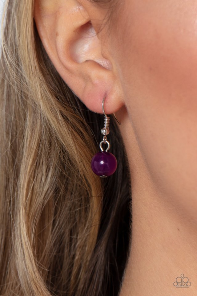 Ten Out of TENACIOUS - Purple - Paparazzi Necklace Image