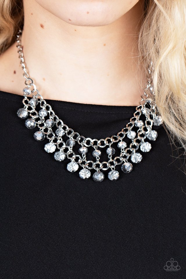 Urban Palace - Silver - Paparazzi Necklace Image