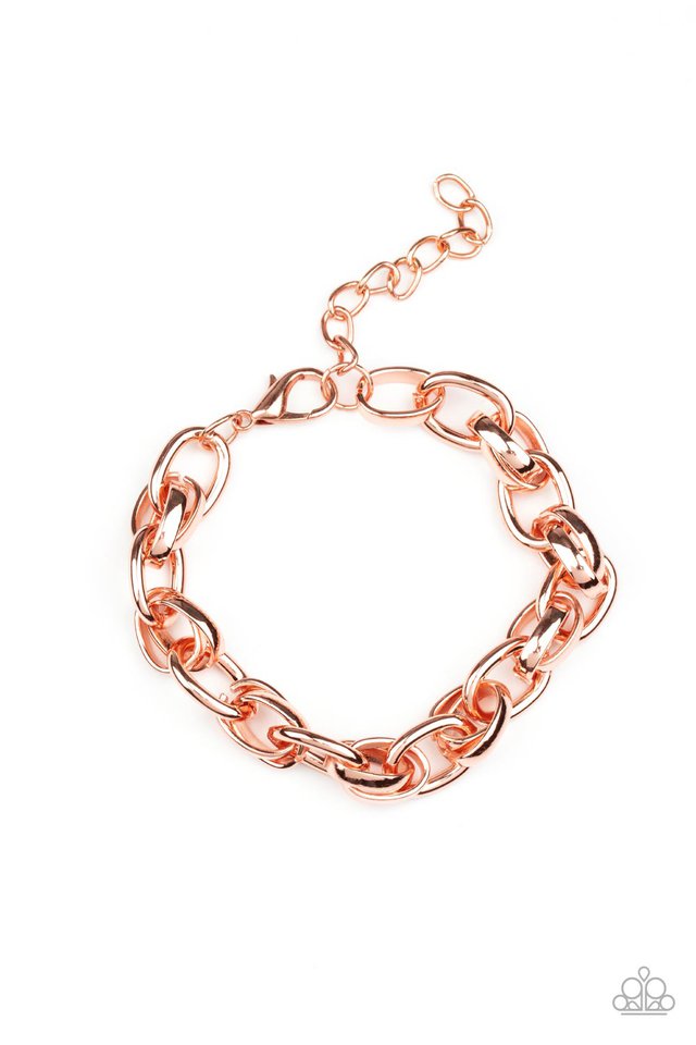 Rookie Roulette - Copper - Paparazzi Bracelet Image
