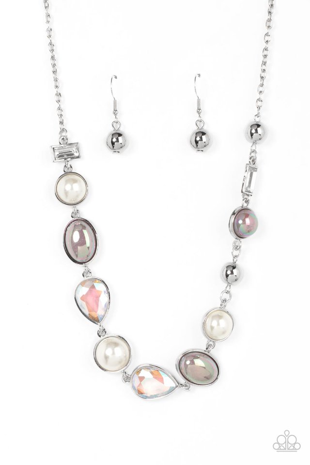 Nautical Nirvana - Silver - Paparazzi Necklace Image