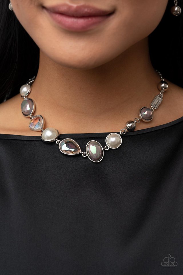 Nautical Nirvana - Silver - Paparazzi Necklace Image