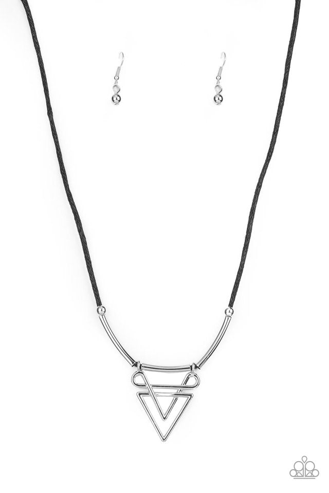 ​Tulum Totem - Black - Paparazzi Necklace Image