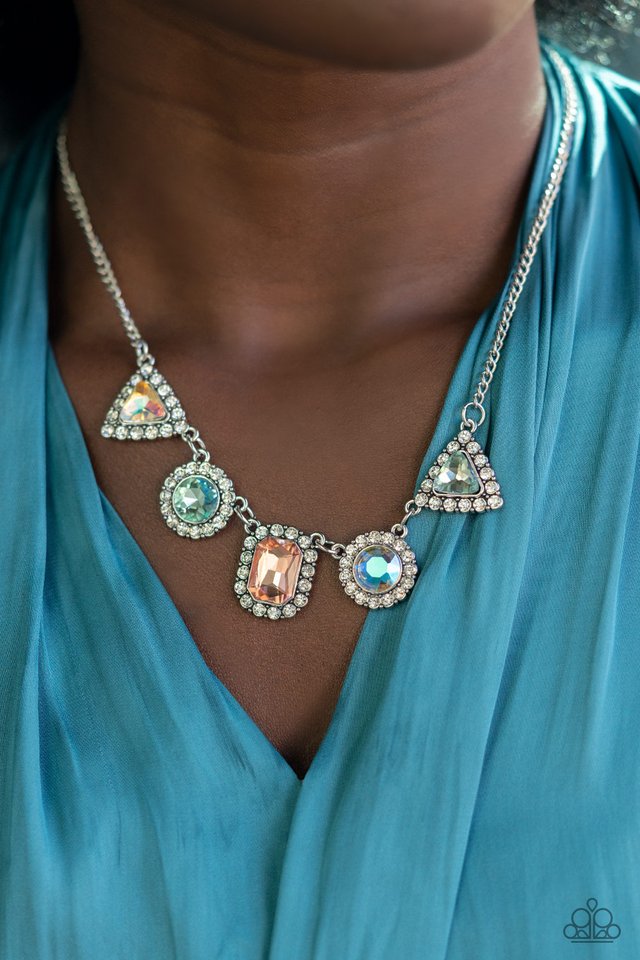Posh Party Avenue - Multi - Paparazzi Necklace Image