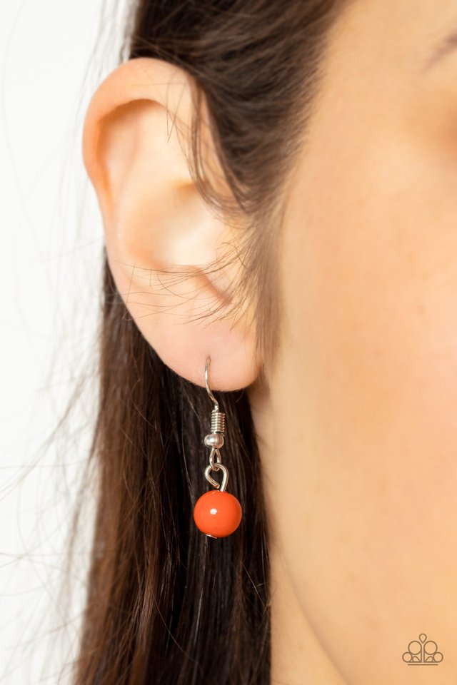 Talisman Trendsetter - Orange - Paparazzi Necklace Image