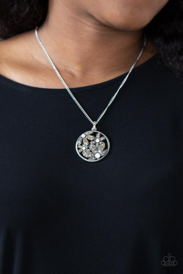 Glade Glamour - Orange - Paparazzi Necklace Image