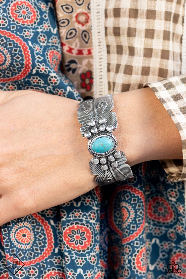 ​Desert Haven - Blue - Paparazzi Bracelet Image