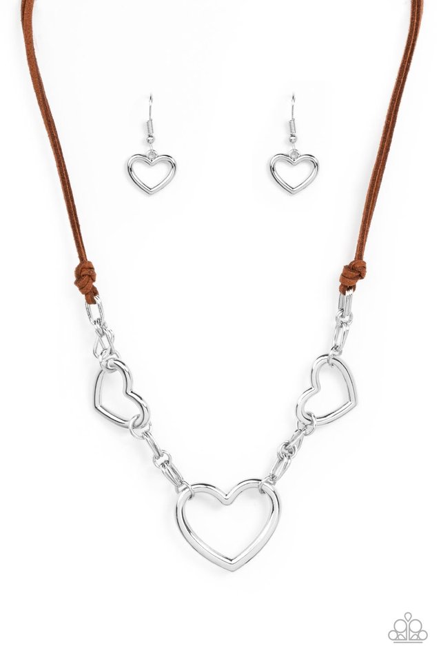 Fashionable Flirt - Brown - Paparazzi Necklace Image