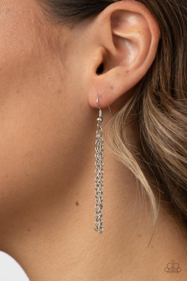 Marrakesh Mystery - Silver - Paparazzi Necklace Image