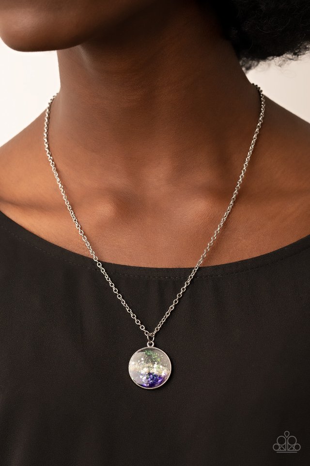 Completely Crushed - Purple - Paparazzi Necklace Image