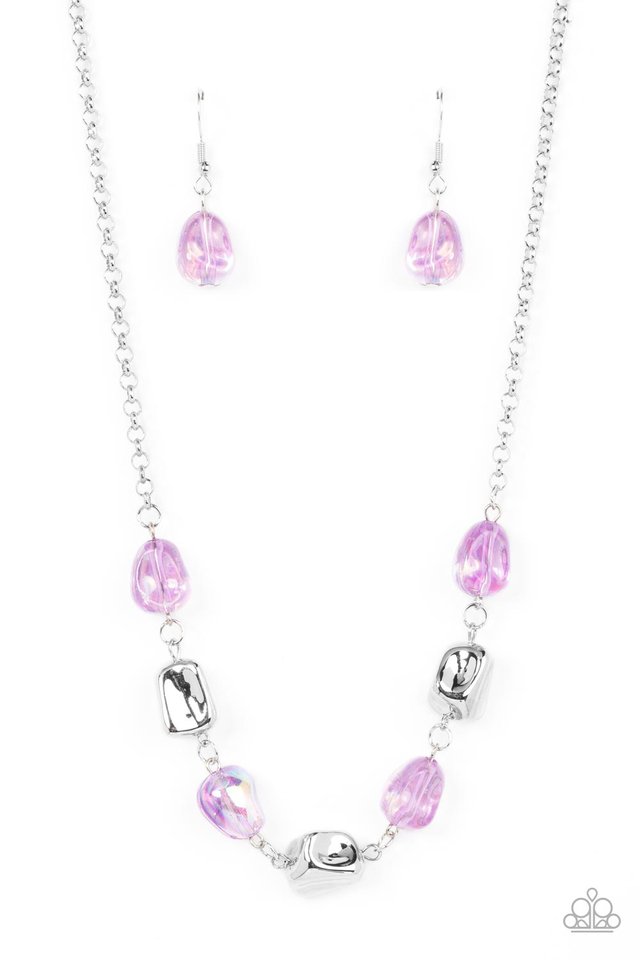 Inspirational Iridescence - Purple - Paparazzi Necklace Image