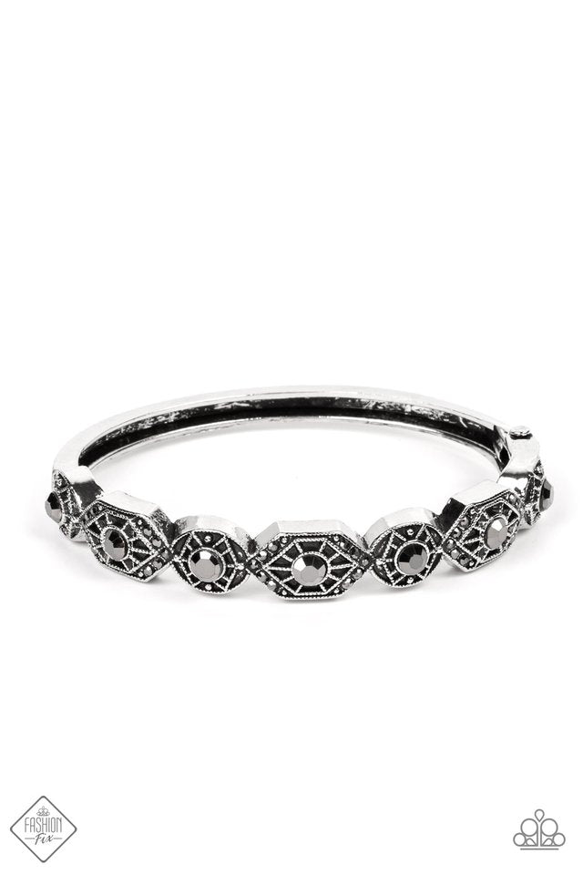 Eye-Opening Opulence - Silver - Paparazzi Bracelet Image